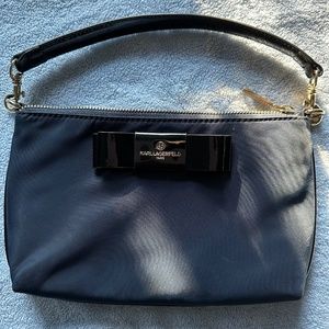Karl Lagerfeld Bow Tie Clutch Bag